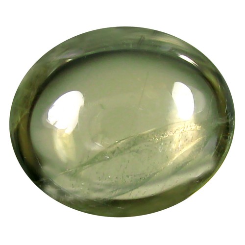 5.72 ct Superb Oval Cabochon Shape (12 x 10 mm) Un-Heated Color Change Diaspore - Picture 2 of 3