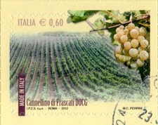 2012 Italy Republic I wines D.O.C.G. 1st - Cannellino used