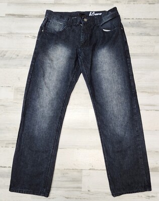  Amplify blue Jeans Men 34x30 Blue Wash Streetwear Skater Grunge 