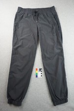 Athleta Womens Sz 6 Andale Jogger Pant Charcoal Lightweight Stretch Crop Gym