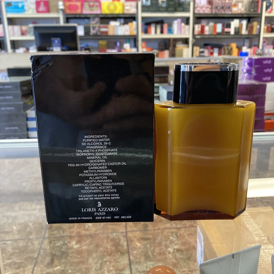 Bálsamo para después del afeitado Azzaro Pour Homme 4,25 FL. OZ. Nuevo con caja Foto 2 de 2