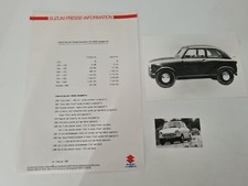 SUZUKI - Pressefoto Presseinformationen Produktionszahlen 1955-1986 (AU682)