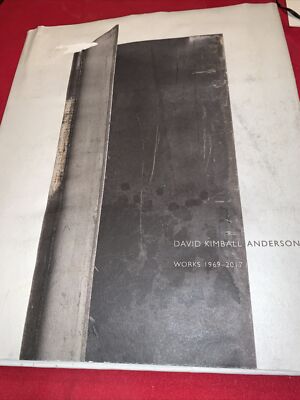 David Kimball Anderson Artist Works Book - 2018 H/C D/J