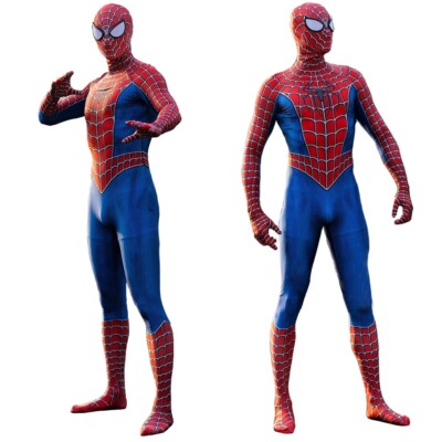 Original Toby Spider-Man Cosplay Jumpsuit Spiderman Costume Adult Kids Halloween
