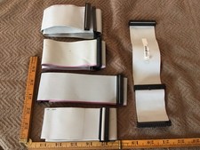 FIVE 40-Pin IDE Dual Drive Flat Ribbon Cable 3 Connector, 4X18  , 1x8  