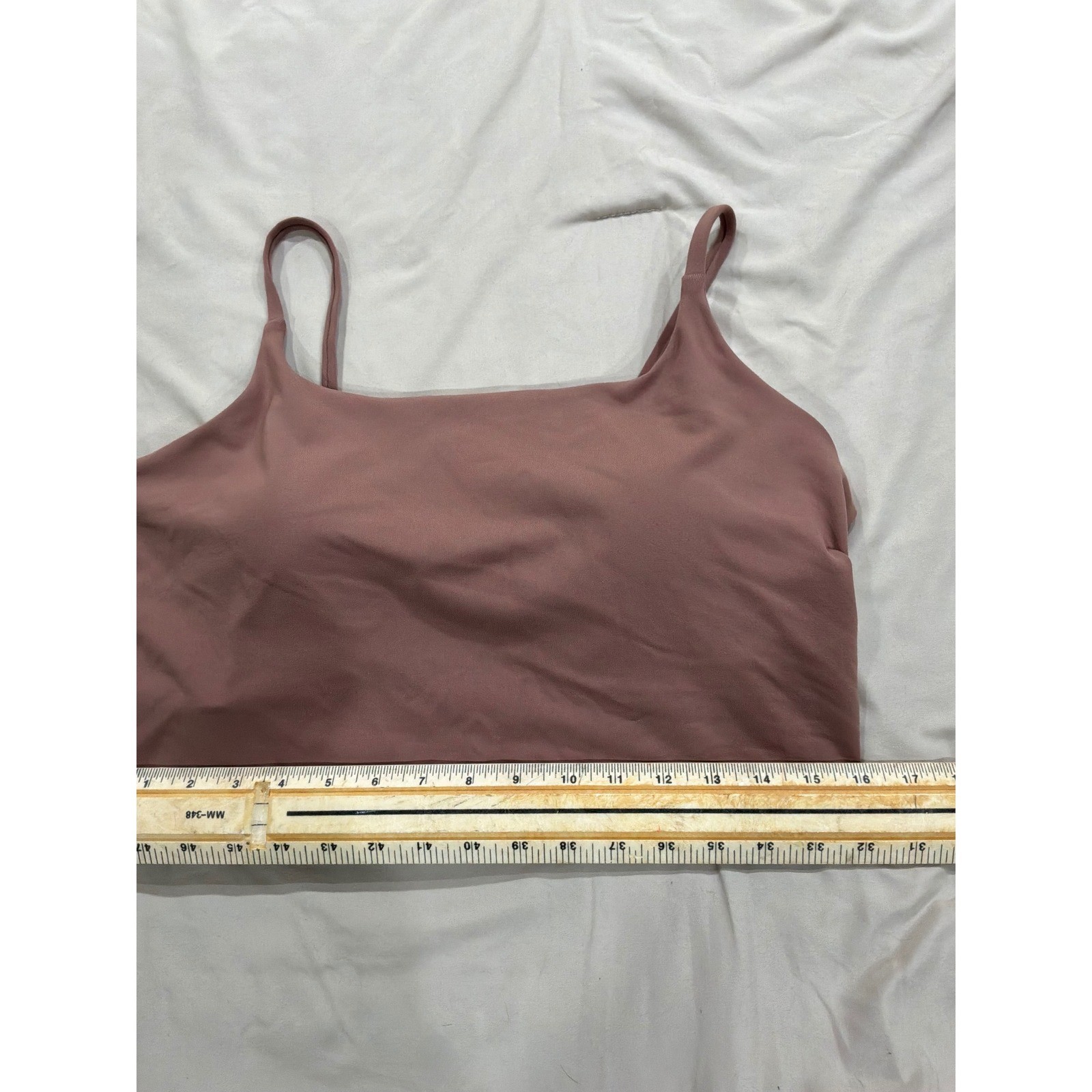 Avia Womens XXL Mauve Pink Activewear Tank Top Built In Shelf Bra Yoga Gym