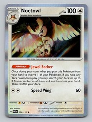 Noctowl 078/131 Holo Rare SV: Prismatic Evolutions