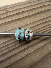 2 Handmade By ElsieHandmadeBeads, Trollbeads Compatible