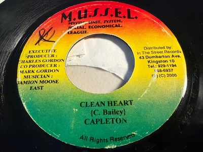 Capleton - Clean Heart - 7  Vinyl