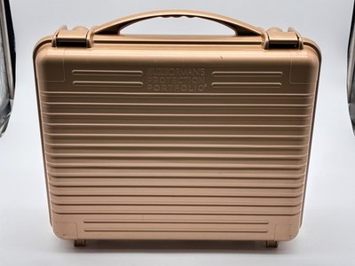 Suze Orman s Protection Portfolio Organizer Case Rose Gold Document Storage Box