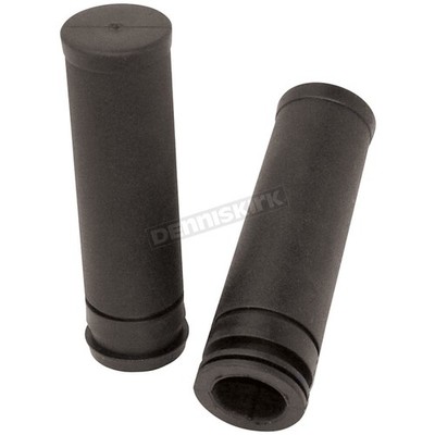 V-Factor Black OE Style Rubber Handlebar Grips for Fly-By-Wire - 56304-08