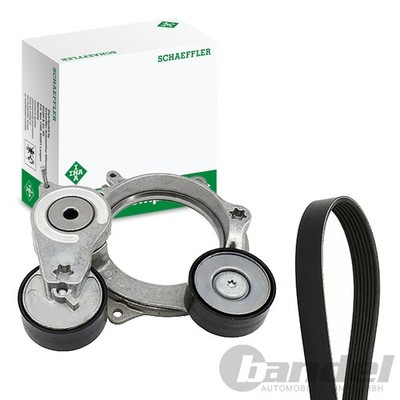 SCHAEFFLER INA KEILRIPPENRIEMEN-SATZ passend für AUDI 3.0 45-55 TDI Mild Hybrid