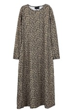 ASOS Animal Print Leopard Cheetah Midi Long Cocktail Dress Tan Black Size US 6