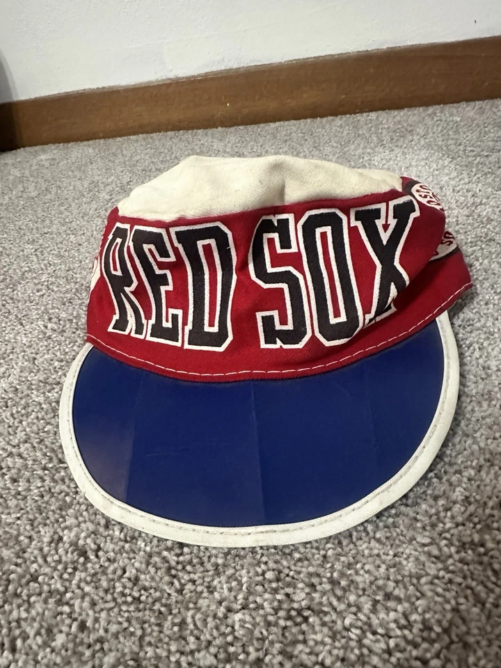 Vintage BOSTON RED SOX World Series 1986 Painters Cap Sz: 1 size fits all - Image 2 of 4