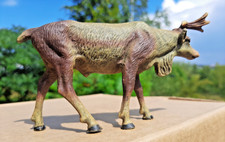 ELCH MOOSE MASSE ELASTOLIN LINEOL HAUSSER WILD TIER KRIPPEN FIGUR VINTAGE VOLVO