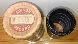 EDISON 2MIN CYLINDER RECORD #8118 IN THE GOOD OLD SUMMER TIME BILLY MURRAY