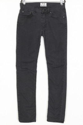 ACNE STUDIOS ACE UPS SCHWARZ Stretch Jeans Herren Größe W31 L32 DZ6986