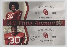 2011 University of Oklahoma All-Time Alumni Duos Billy Sims Greg Pruitt 2d8