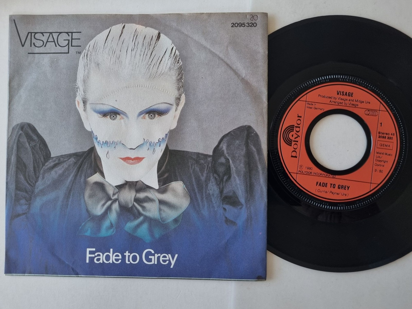 Visage - Fade to Grey 7'' Vinyl Germany