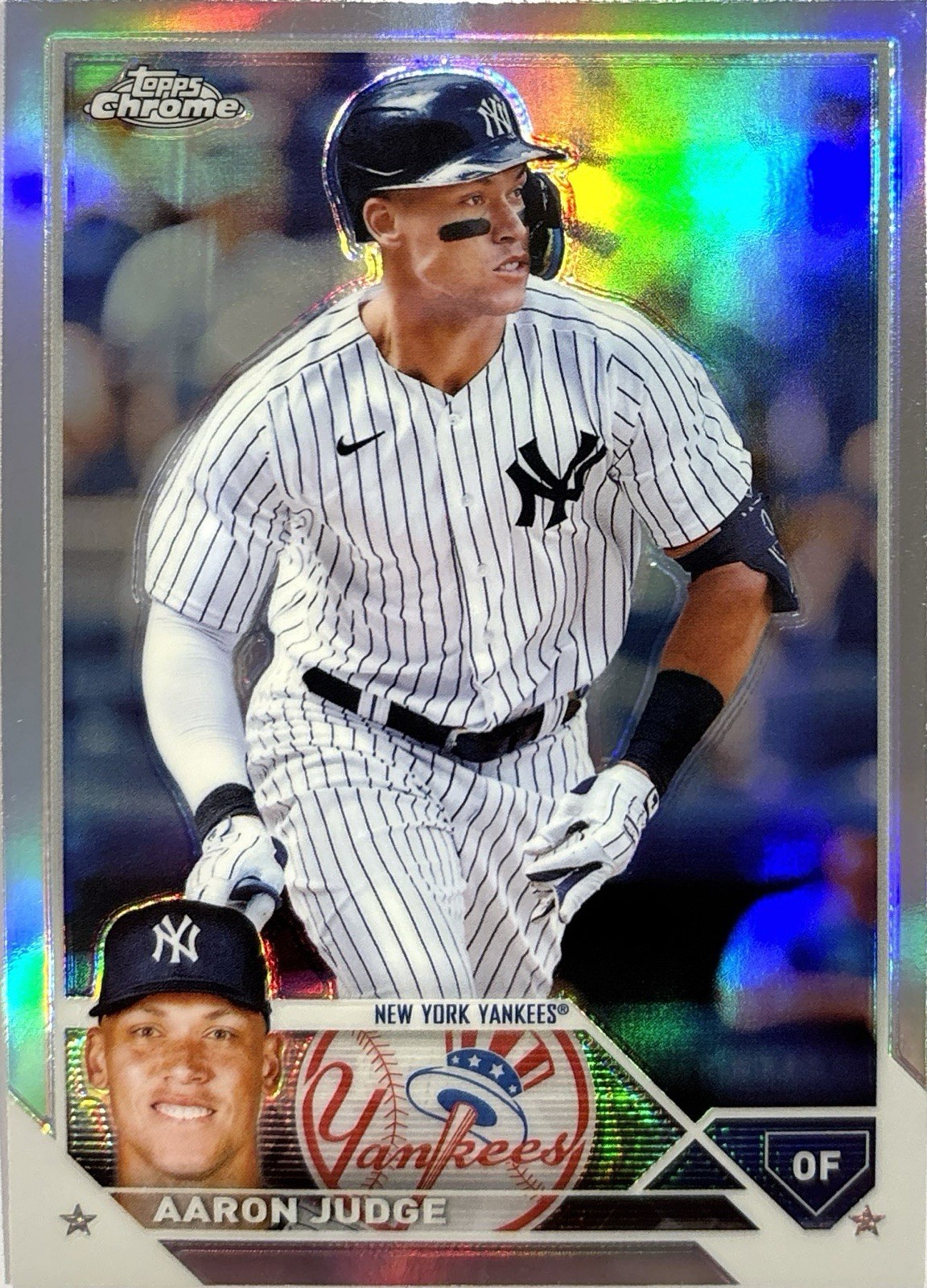 2023 Topps Chrome - Aaron Judge Refractor New York Yankees #62
