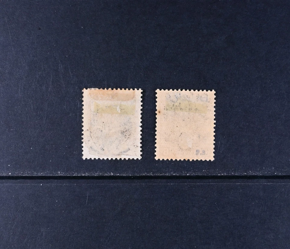 Burma Myaungmya Scott # 1N26-1N27 VF OG Hinged/HR British Colony Stamps Cat $180 - Image 2 of 2