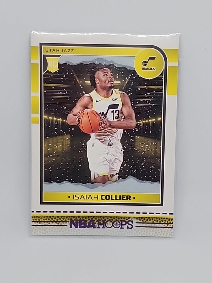 2024-25 Panini Nba Hoops - Rookies Isaiah Collier #259 (RC) purple