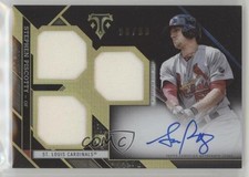 2016 Triple Threads Rookies and Future Phenoms 96/99 Stephen Piscotty Auto 7ut