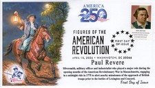 26-123,  2026, SC 6068u, Figures of the American Revolution, FDC, Pictorial, Ame