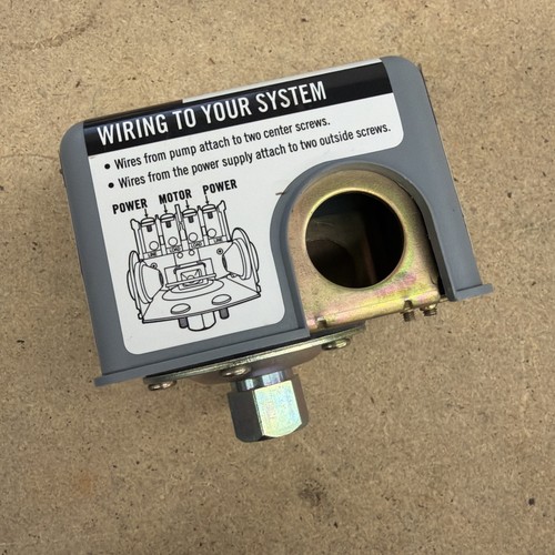 Everbilt 40/60 Pressure Switch for Well Pumps