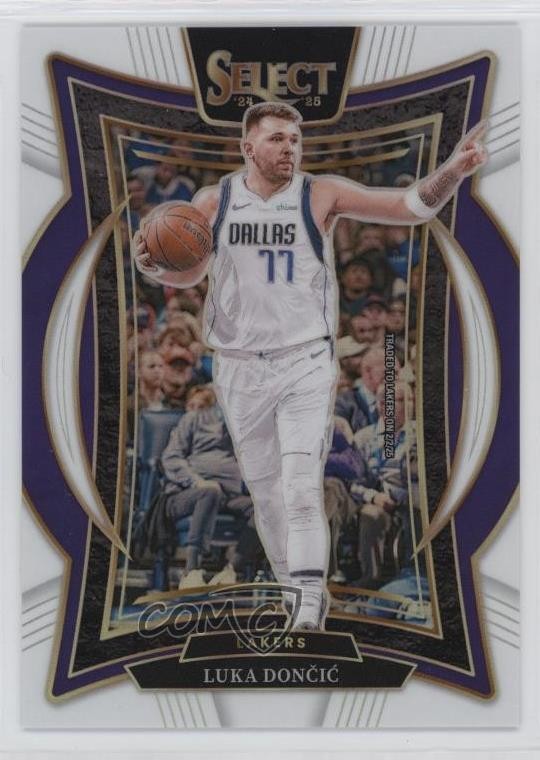 2024-25 Panini Select Concourse White Prizm 13/149 Luka Doncic #56 10un