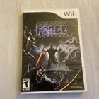 Star Wars: The Force Unleashed Nintendo Wii (2008) OEM Complete Works NICE!