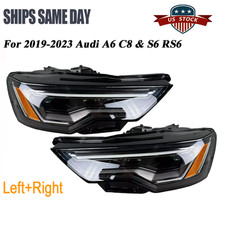 LED Headlight for 2019-2023 Audi A6 C8 & S6 RS6 ,Both Left and Right,US version