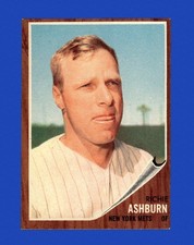 1962 Topps Set-Break #213 Richie Ashburn EX-EXMINT *GMCARDS*