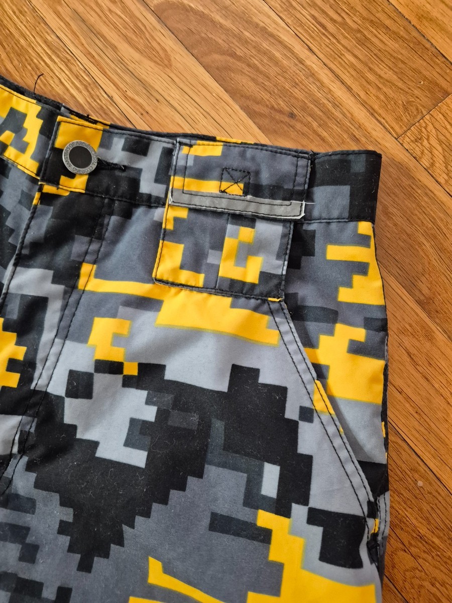 Vintage 90s Y2K Macgear Digital Camo Baggy Skater Rave Parachute