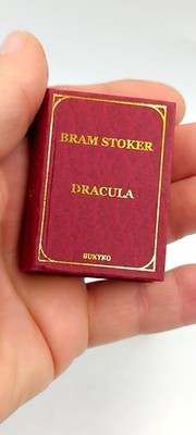 DRACULA - BRAM STOKER - MINIATURBUCH AUS SAMMLUNG.