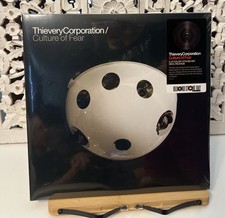 Thievery Corporation Culture Of Fear RSD 2026 Red Black Etched Vinyl NEW x2LP