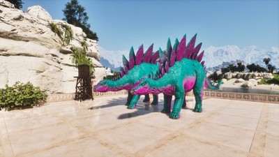 ARK SURVIVAL ASCENDED (ASA) PVE: CC Stego (Eierpaar)   