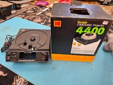 Kodak Carousel 4400 Slide Projector with Remote Tray Original Box - WORKS