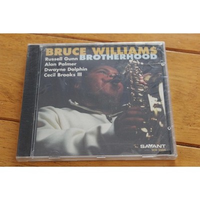Bruce Williams Brotherhood CD Jazz Savant 1997 Alto Sax Russell Gunn New Sealed