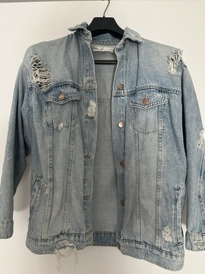 Ripped jeansjacke Von Zara