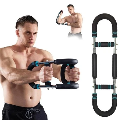 HTM Twister Arm Trainer, Adjustable Twister Arm Chest Exerciser &Training Poster