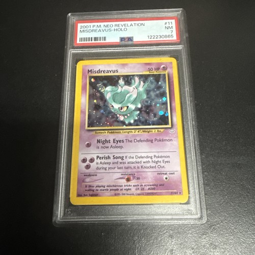 Misdreavus (Unlimited) graded PSA 7 for sale on eBay