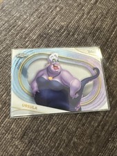 Topps Chrome Disney Ursula Refractor Card from Little Mermaid  #62