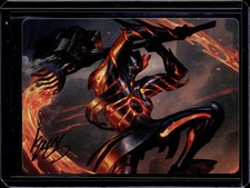 Forgehammer Centurion - 26 - Gold-Stamped Signature Art Card - ONE - NM - MTG