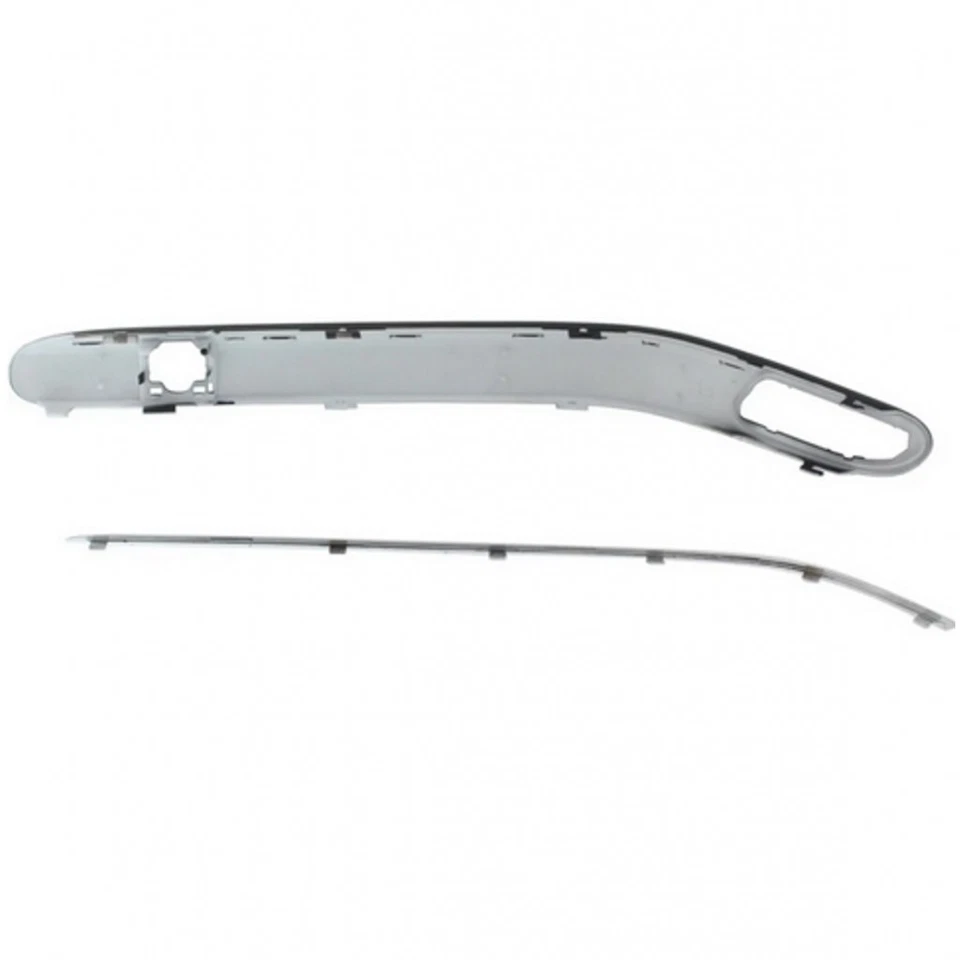 For Mercedes-Benz C55 AMG Bumper Trim 2005 2006 Driver & Passenger Front Molding - Imagem 2 de 4