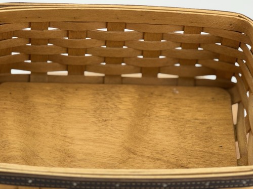 Longaberger 2004 Fathers Day Dad’s Valet Basket w/Lid And Charm - Picture 12 of 17