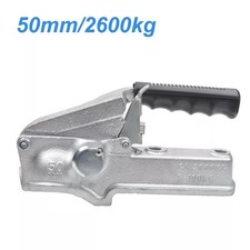 50mm 2600KG Heavy Duty Trailer Hitch Cast Coupling Tow Ball Coupler RV Camper UK