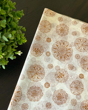 MEDALLIONS Design Tissue Paper Sheets Choose Size  Package Amount