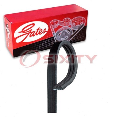 Gates Micro-V Power Steering Serpentine Belt for 1987-1989 Nissan 300ZX 3.0L dd