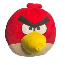 Angry Birds Plush Red Bird 20" Jumbo Stuffed Animal Rare 2010 No Sound